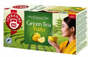 Herbata Zielona z Owocem YUZU ekspresowa 20 torebek Teekanne
