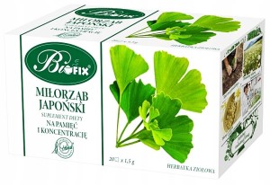 Herbata MIŁORZĄB JAPOŃSKI 20 torebek BIFIX to Zdrowa Herbata