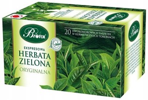 Herbata Zielona Czysta i Naturalna 20 torebek BIFIX to Zdrowe Herbaty