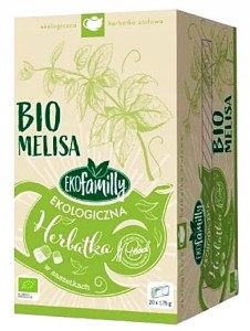 Melisa Bio Ekologiczna Bifix 20 torebek Ekologiczna Herbata Ziołowa