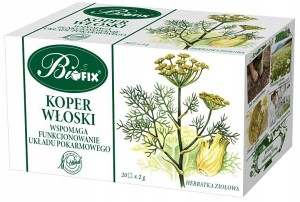 Herbata KOPER WŁOSKI 20 Torebek BIFIX to Zdrowa Herbata