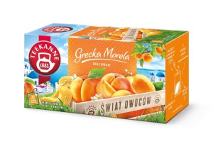 Herbata Morelowa Teekanne 20 torebek Grecka Morela