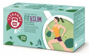 Herbata ZIOŁOWA z Zieloną FIT & SLIM 20 torebek Teekanne